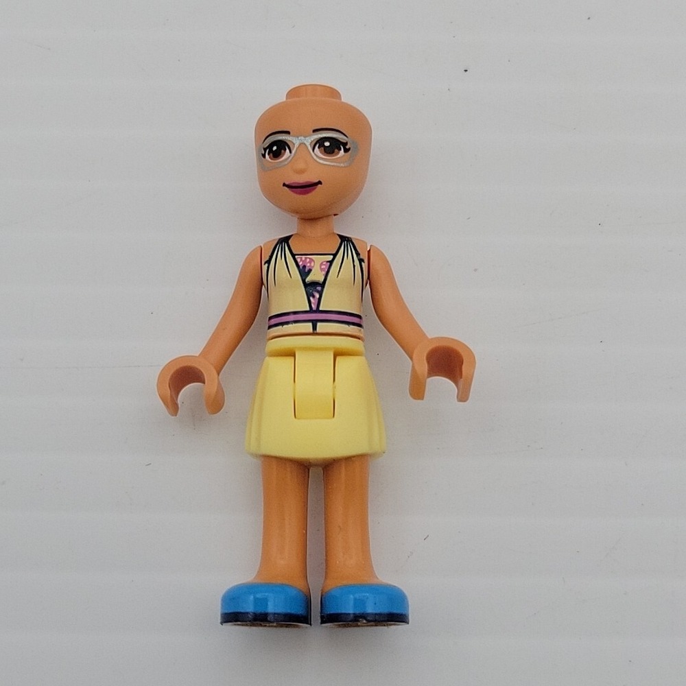 LEGO Friends Minifigure Olivia frnd350 41392 41440 Yellow Skirt LF871